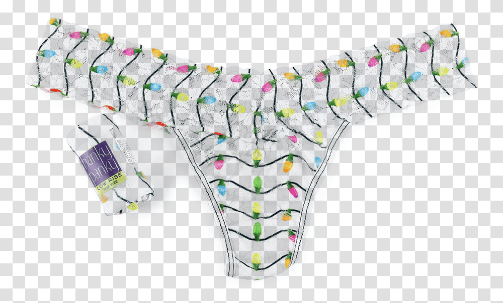 Hanky Panky Low Rise Thong Twinkle Lights Underpants, Clothing, Apparel, Underwear, Lingerie Transparent Png