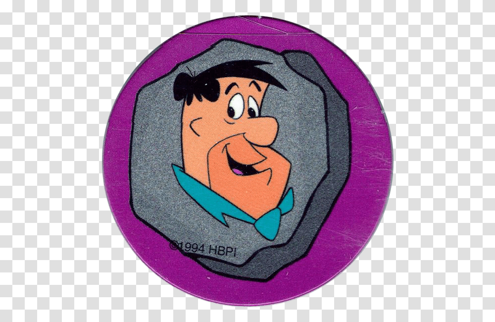 Hanna Flintstones In Circle, Logo, Symbol, Trademark, Badge Transparent Png