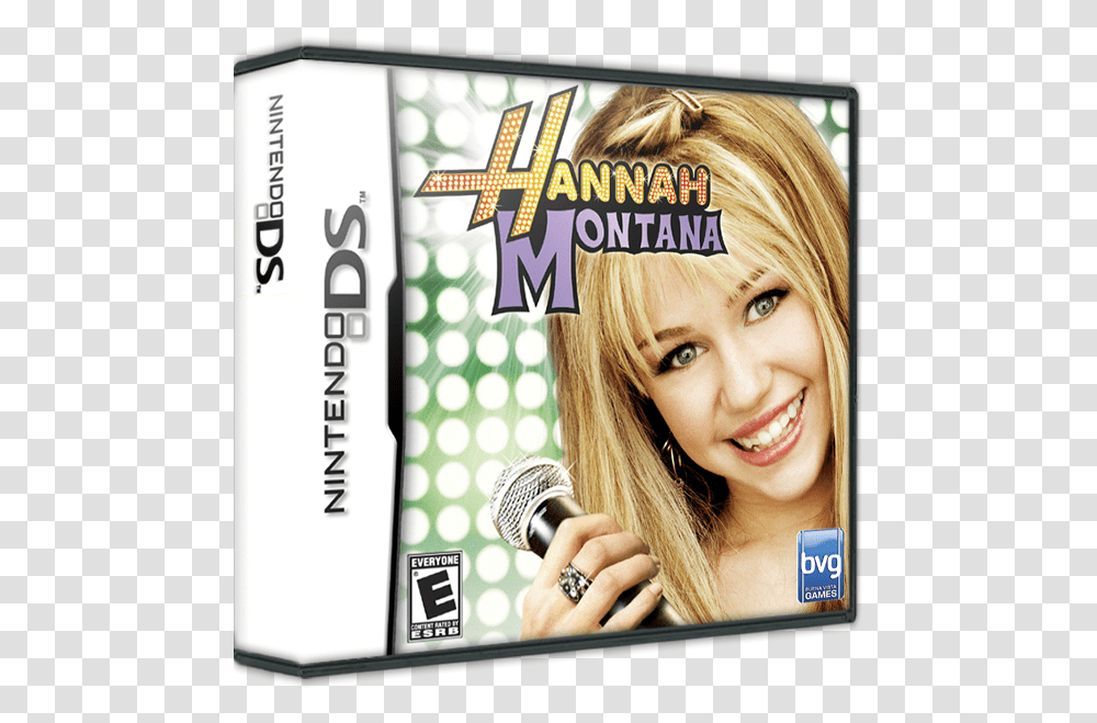 Hannah Montana Logo Nintendo Ds Hannah Montana, Person, Blonde, Woman, Girl Transparent Png