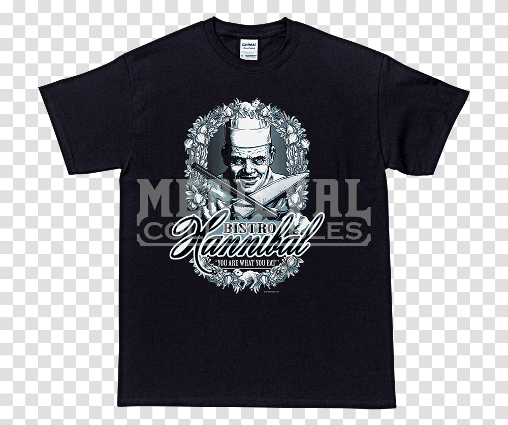 Hannibal Lecter T Shirt, Apparel, T-Shirt, Person Transparent Png