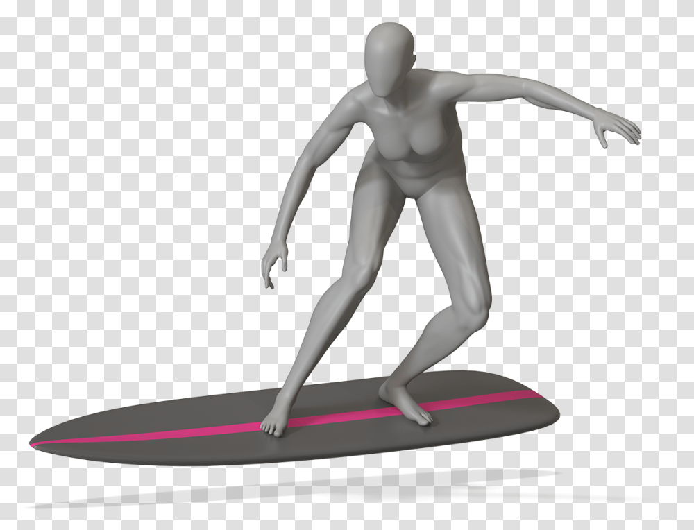 Hans Boodt Mannequins Surfing, Outdoors, Nature, Person, Water Transparent Png