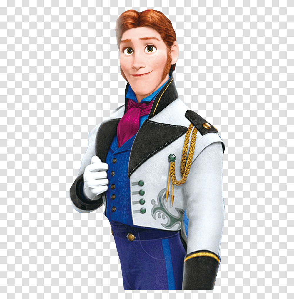 Hans Frozen, Costume, Person, Military, Military Uniform Transparent Png