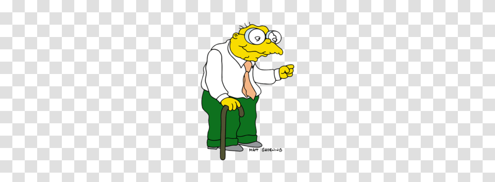 Hans Moleman, Cleaning, Hand Transparent Png