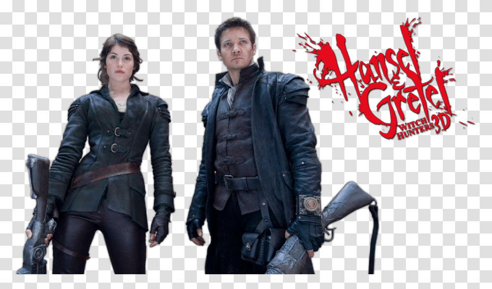 Hansel And Gretel Witch Hunters Banner, Pants, Person, Coat Transparent Png