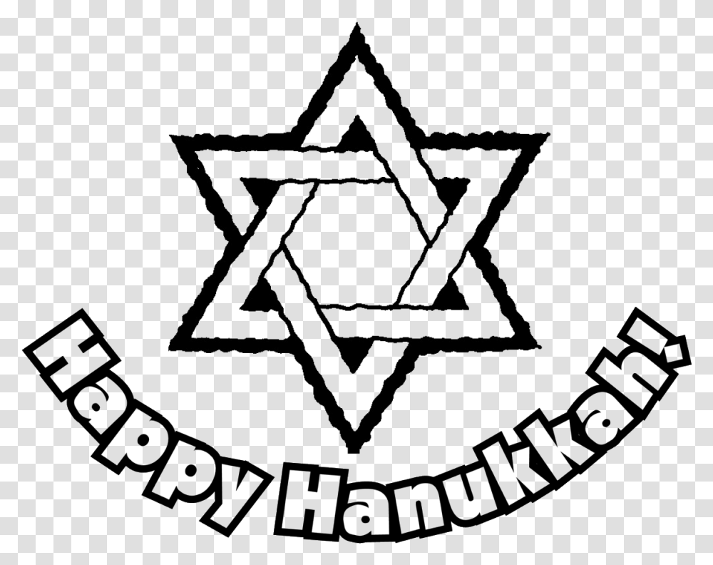 Hanukkah Border Clipart Happy Hanukkah Images Black And White, Star Symbol Transparent Png