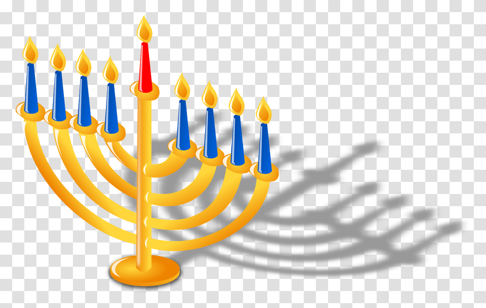Hanukkah, Fantasy, Candle, Fire, Birthday Cake Transparent Png