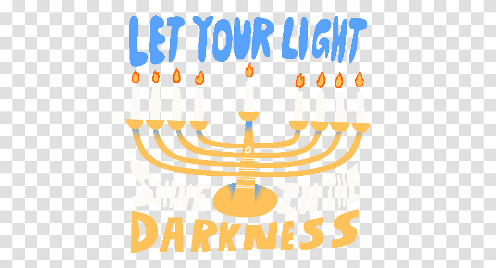 Hanukkah Happy Gif Menorah, Text, Diwali, Poster, Advertisement Transparent Png