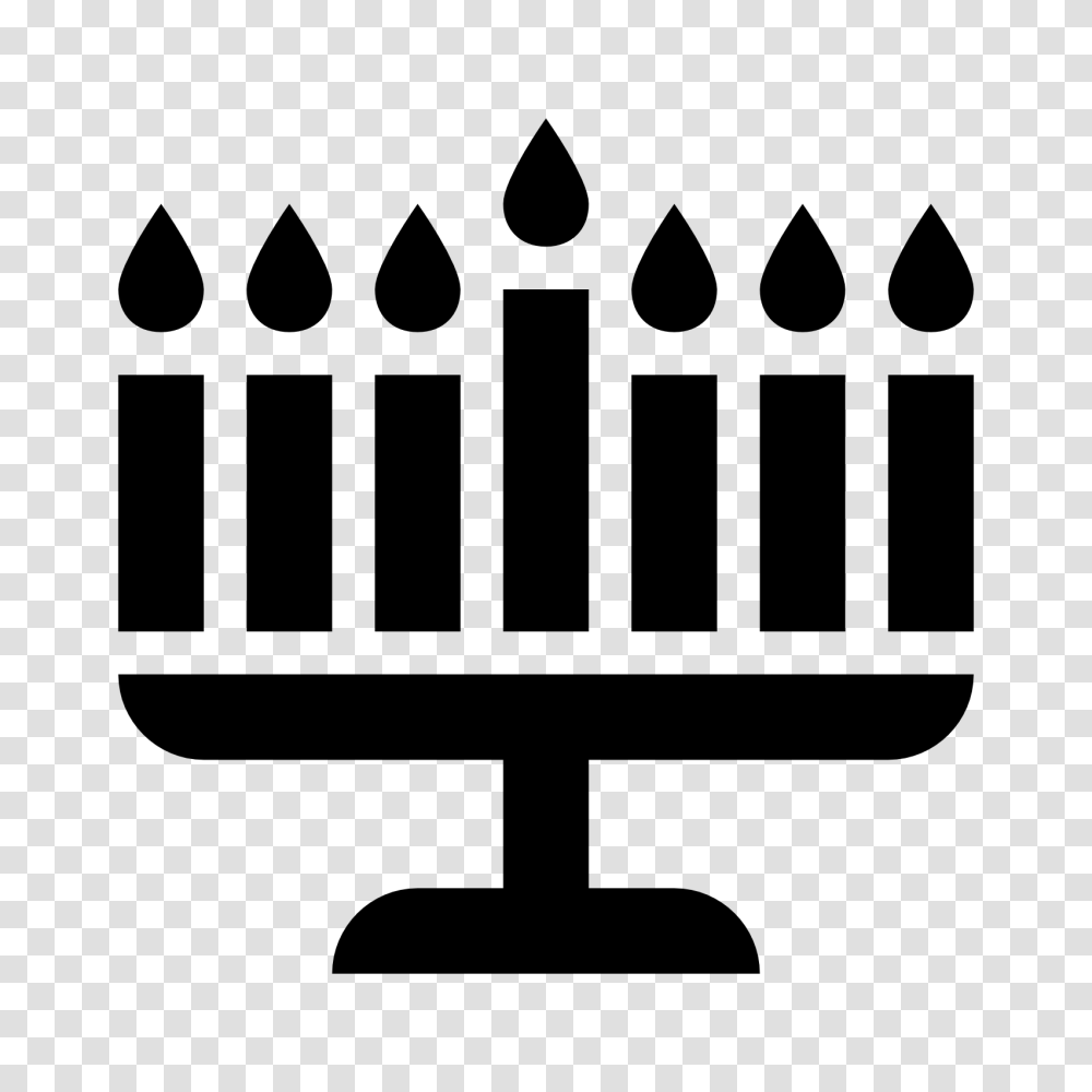 Hanukkah Menorah, Fence, Picket Transparent Png