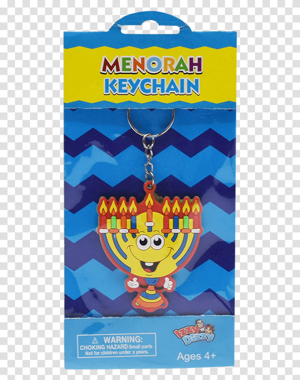 Hanukkah Menorah Rubber Keychain Hanukkah, Poster, Advertisement, Art, Text Transparent Png