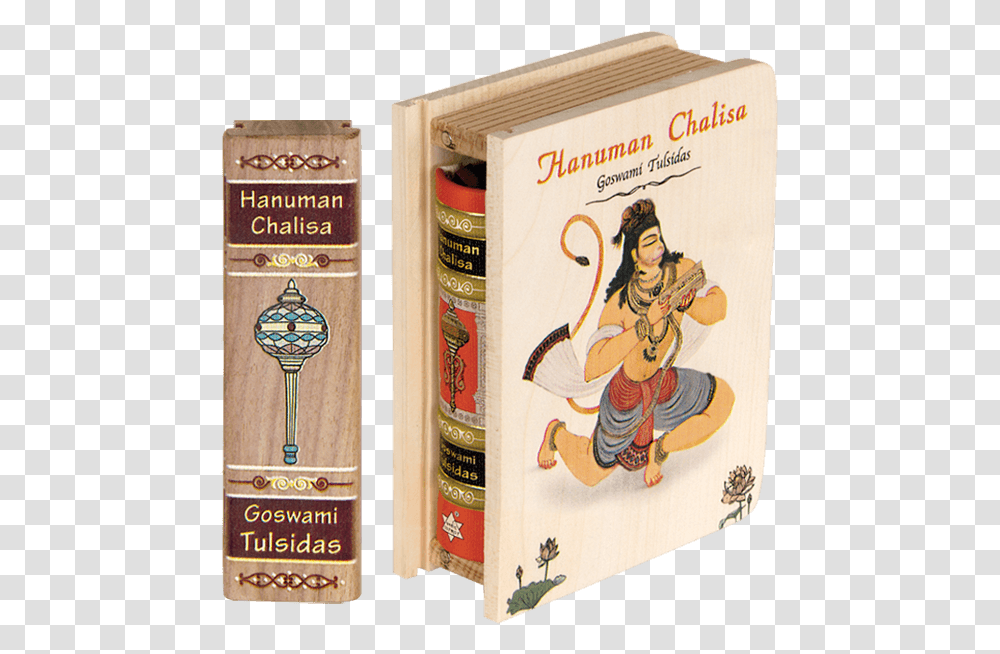 Hanuman Chalisa Book In Hindi Carton, Person, Human, Novel Transparent Png