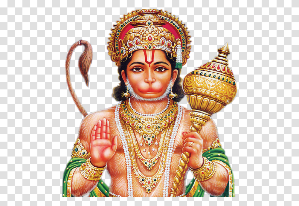 Hanuman Hd, Person, Face, Crowd, Festival Transparent Png