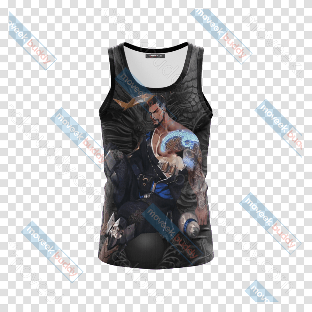 Hanzo 3d Tank Top, Apparel, Poster, Advertisement Transparent Png