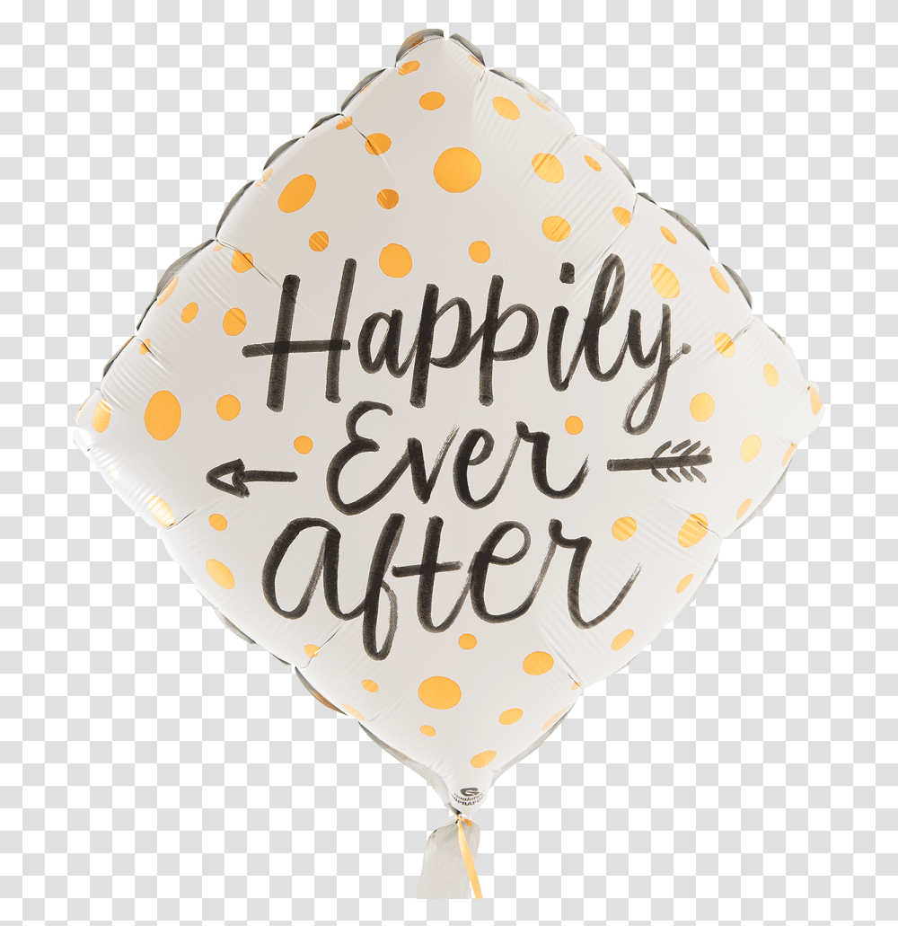 Happily Ever After 18 Balloon, Birthday Cake, Dessert, Food Transparent Png