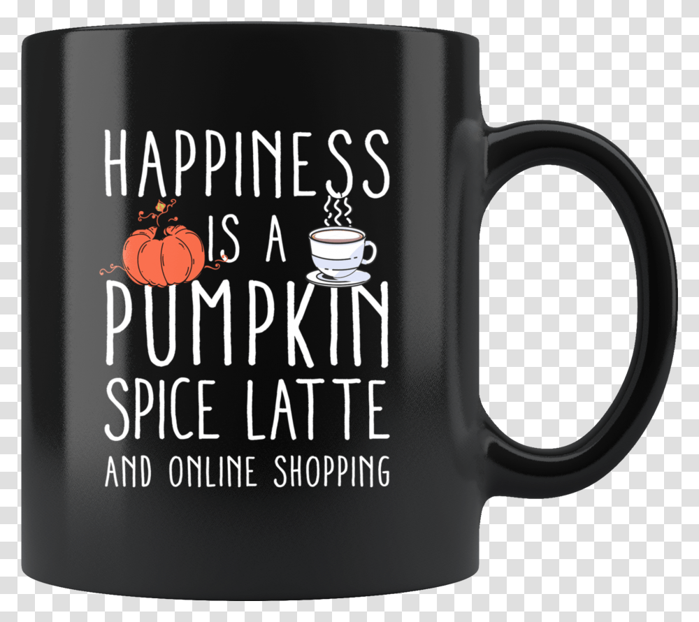 Happiness Is A Pumpkin Spice Latte And Online Shopping Python Coffee, Coffee Cup, Glass Transparent Png