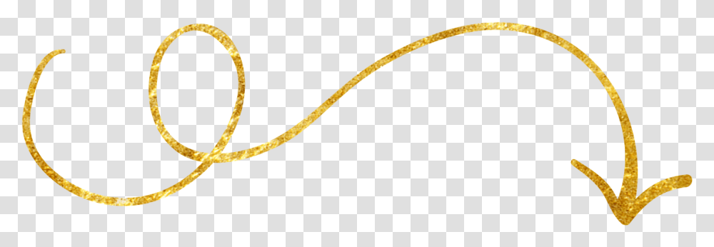 Happinessis Gold Hand Drawn Arrows And Dividers Background Gold Arrow, Whip, Snake, Reptile, Animal Transparent Png