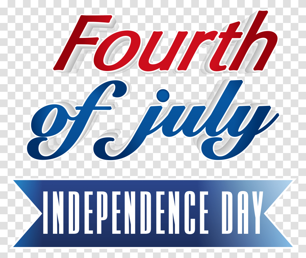 Happy 4th Of July Clipart Download Perletti, Label, Word, Logo Transparent Png