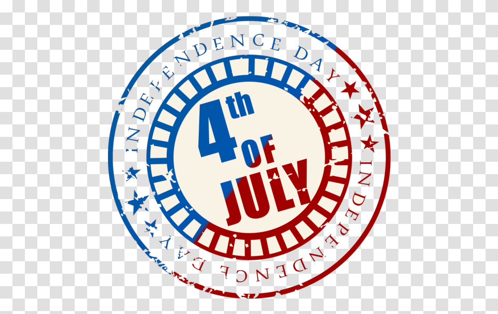 Happy 4th Of July, Logo, Trademark Transparent Png