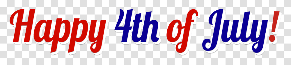 Happy 4th Of July, Logo, Word Transparent Png