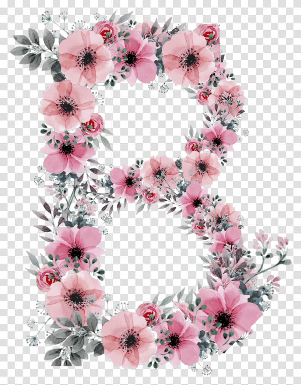 Happy 50th Birthday, Wreath, Plant, Flower, Blossom Transparent Png