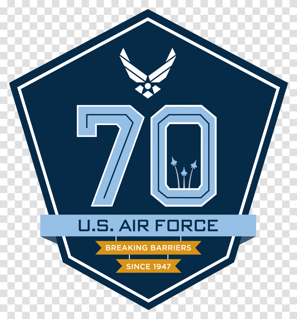 Happy 70th Birthday Us Air Force > Hill Base Cyber Resiliency Office For Weapons Systems, Text, Label, Symbol, Logo Transparent Png
