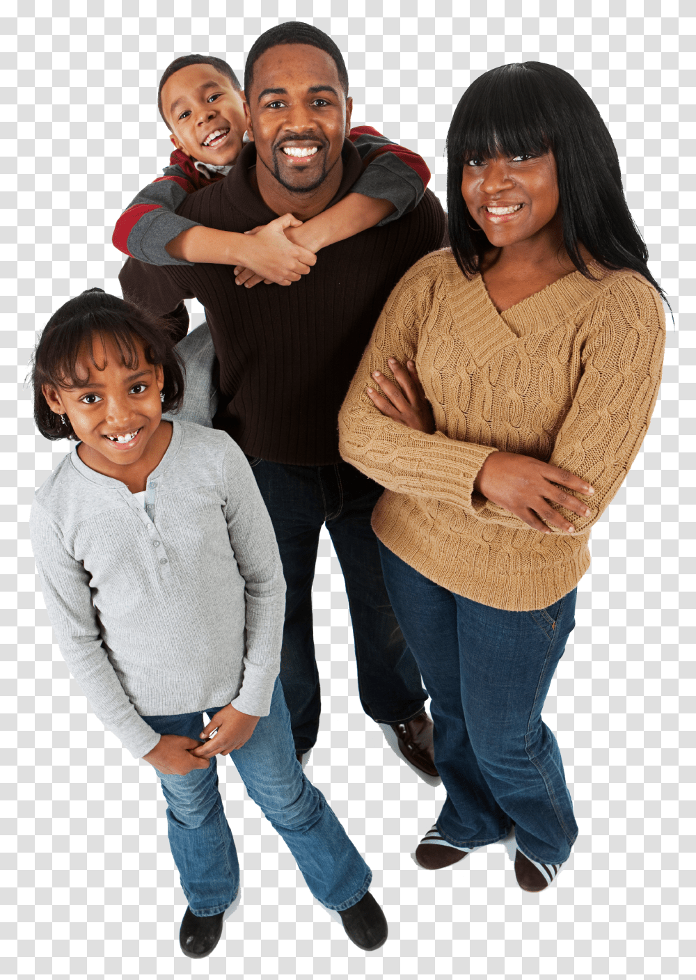 Happy African Family Download Happy Black Family Transparent Png