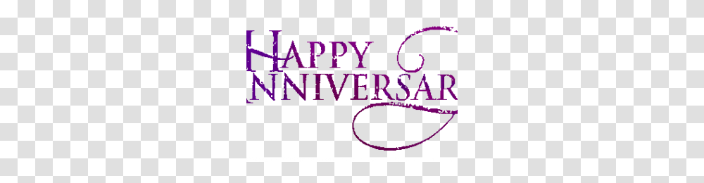Happy Anniversary Background Image, Alphabet, Word, Purple Transparent Png