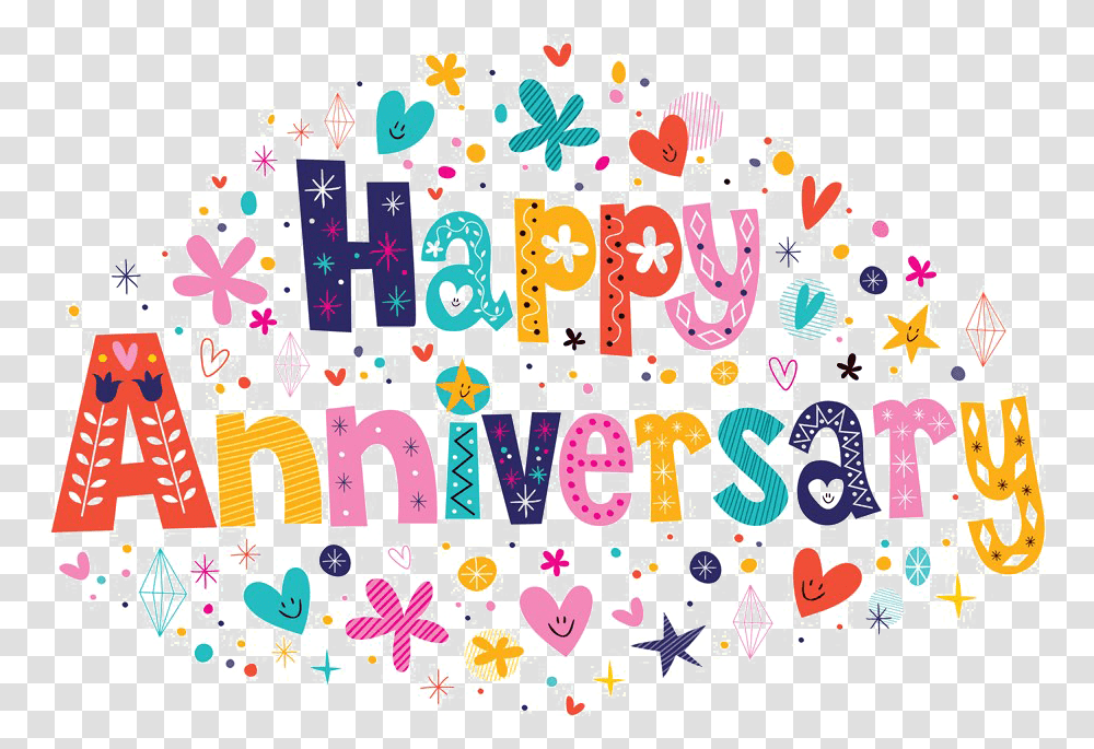Happy Anniversary Image Happy Anniversary Background, Doodle, Drawing, Art, Label Transparent Png