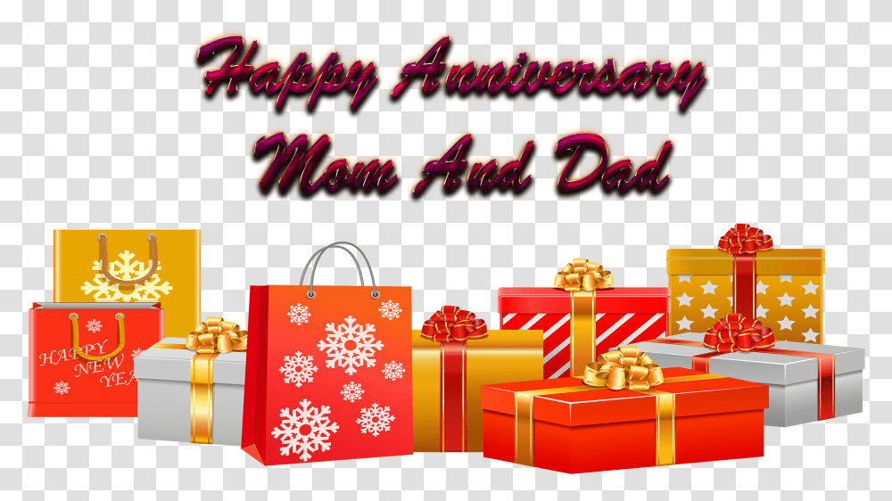 Happy Anniversary Mom And Dad Free Image Download New Year Background, Birthday Cake, Dessert, Food, Gift Transparent Png