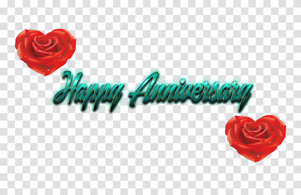 Happy Anniversary Name, Word, Logo Transparent Png