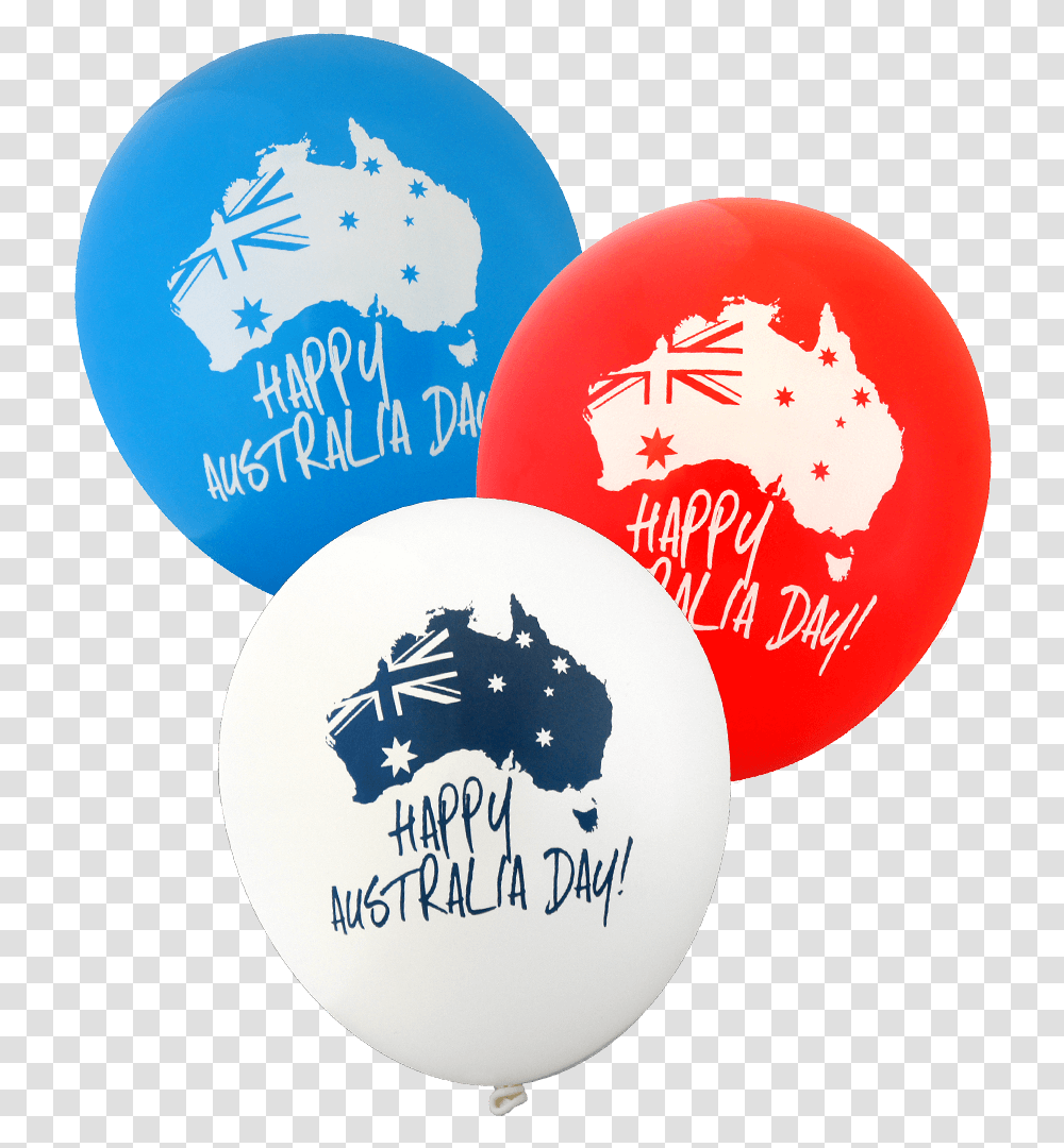 Happy Australia Day Balloons Australia Balloons Transparent Png