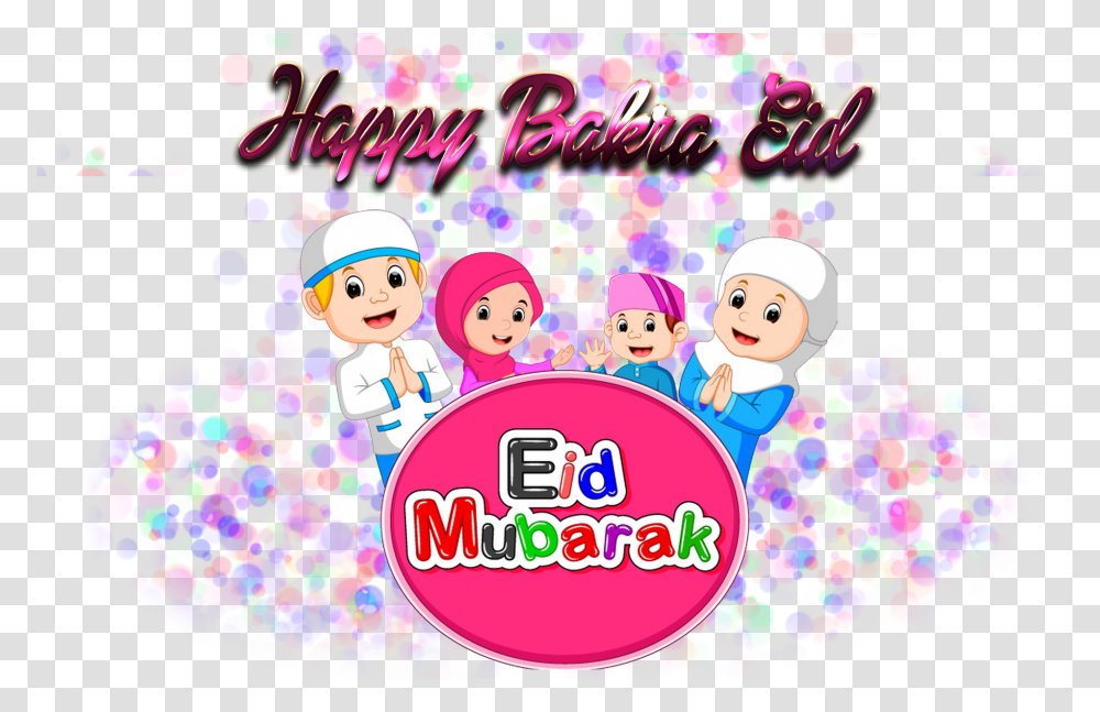 Happy Bakra Eid Background, Flyer, Poster, Paper, Advertisement Transparent Png