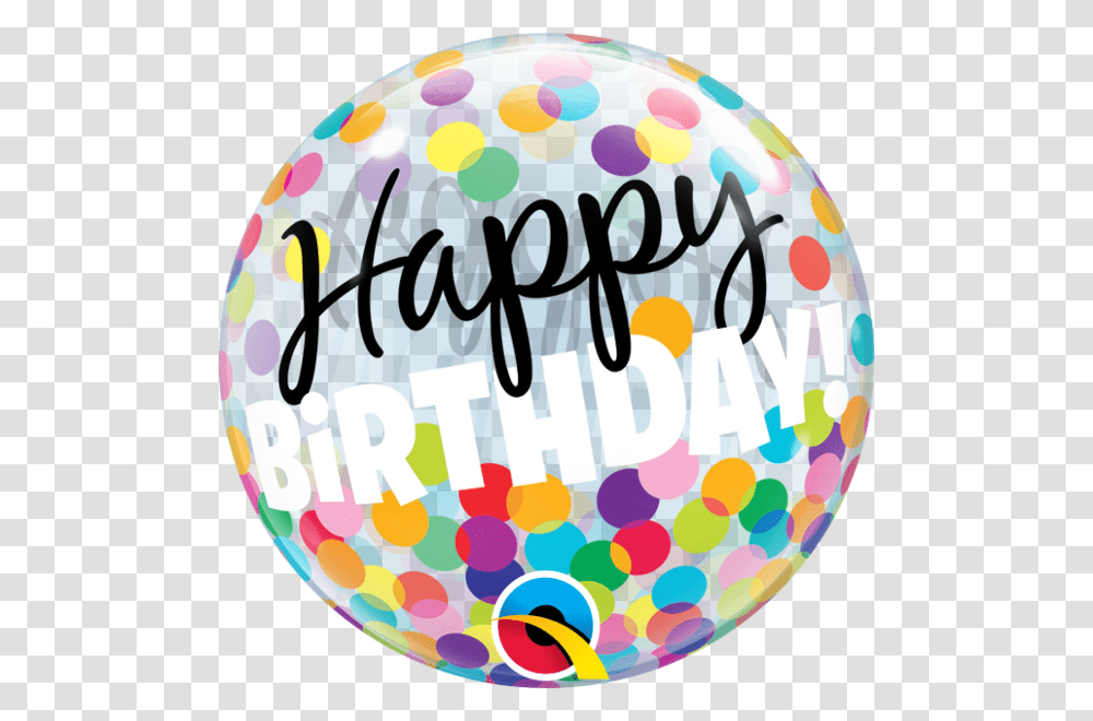 Happy, Ball, Balloon, Confetti, Paper Transparent Png