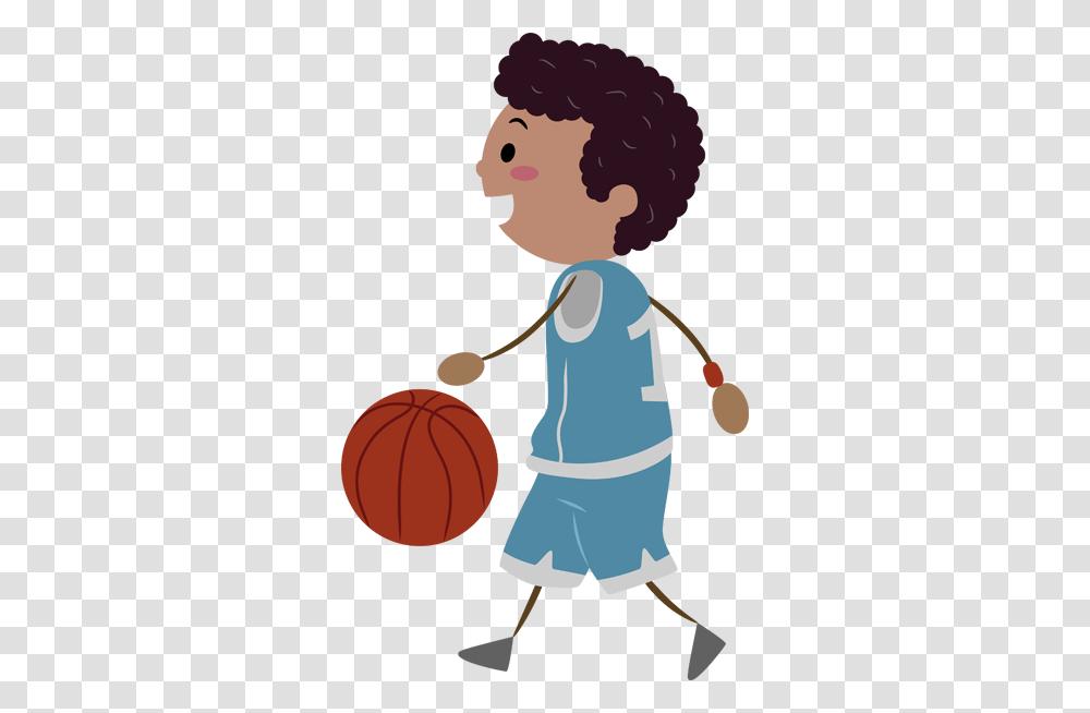 Happy Basketball Player Kids Sticker, Person, Make Out, Outdoors Transparent Png