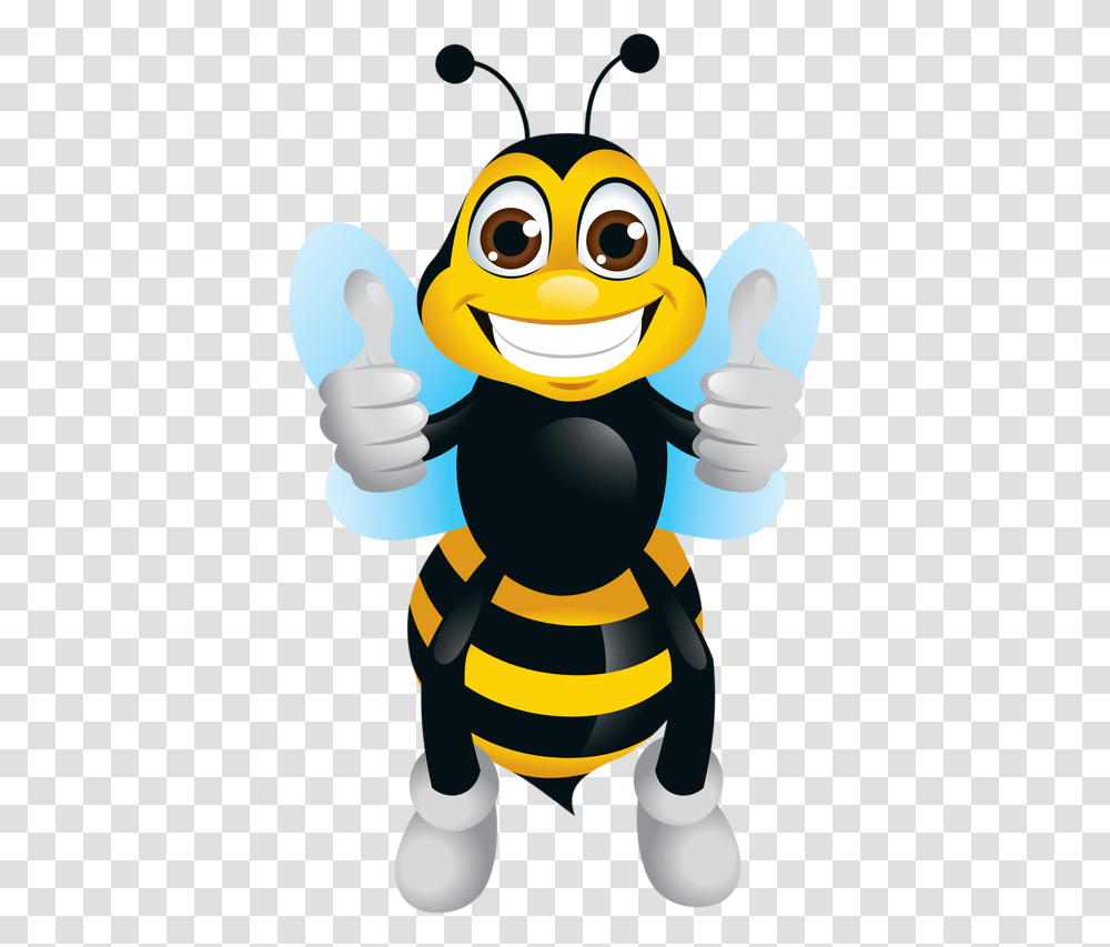 Happy Bee, Toy, Hand, Thumbs Up, Finger Transparent Png
