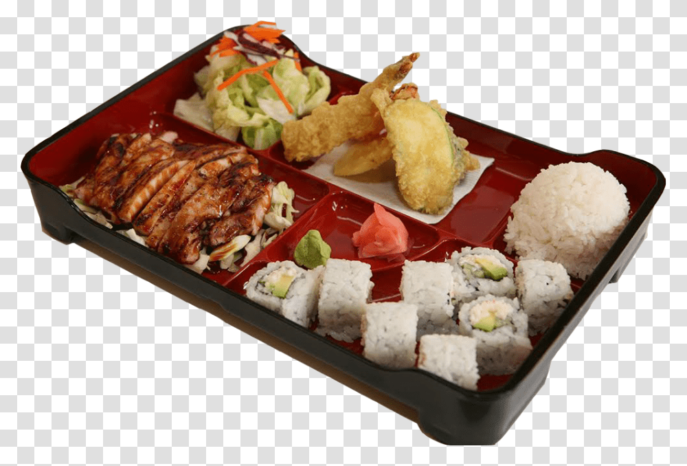 Happy Bento5 Ra Sushi California Roll Bento, Food, Ice Cream, Dessert, Meal Transparent Png