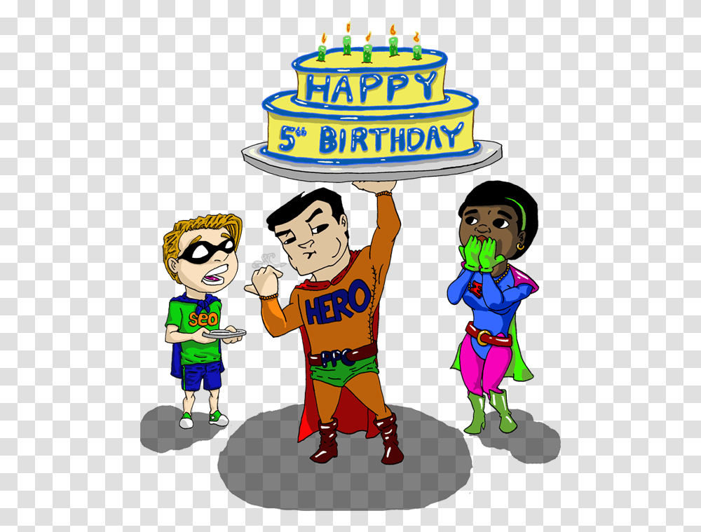 Happy Birthday 5 Years Boy, Birthday Cake, Person, People Transparent Png