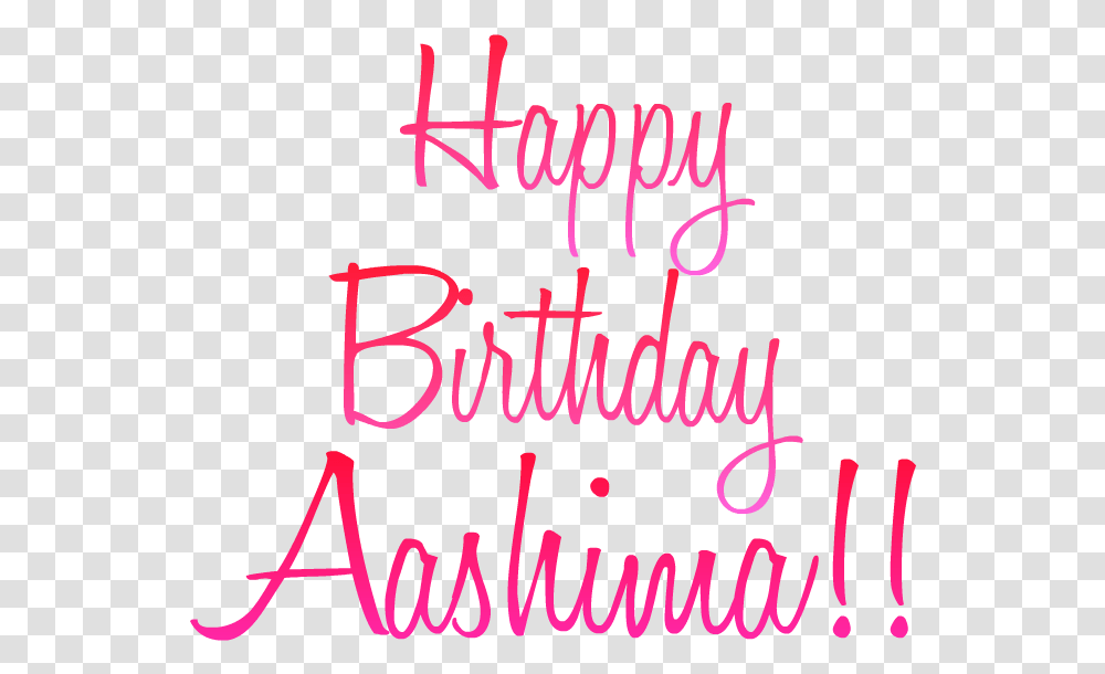 Happy Birthday Ashima Gif, Handwriting, Calligraphy, Alphabet Transparent Png