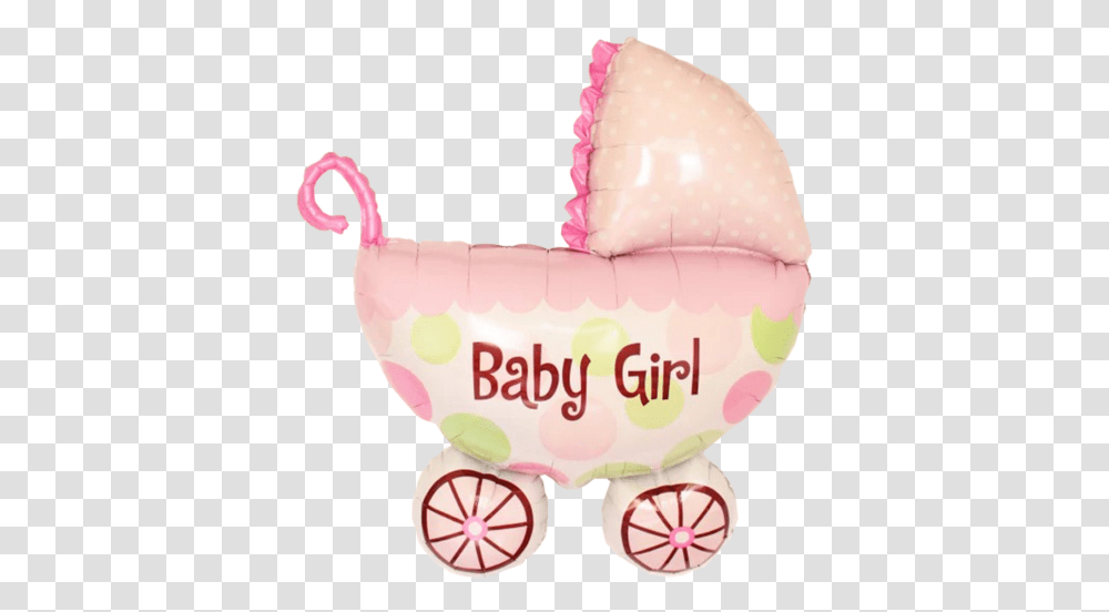 Happy Birthday Baby Girl First Month Foil Balloon Happy Full Month Baby Girl, Furniture, Diaper, Plush, Toy Transparent Png