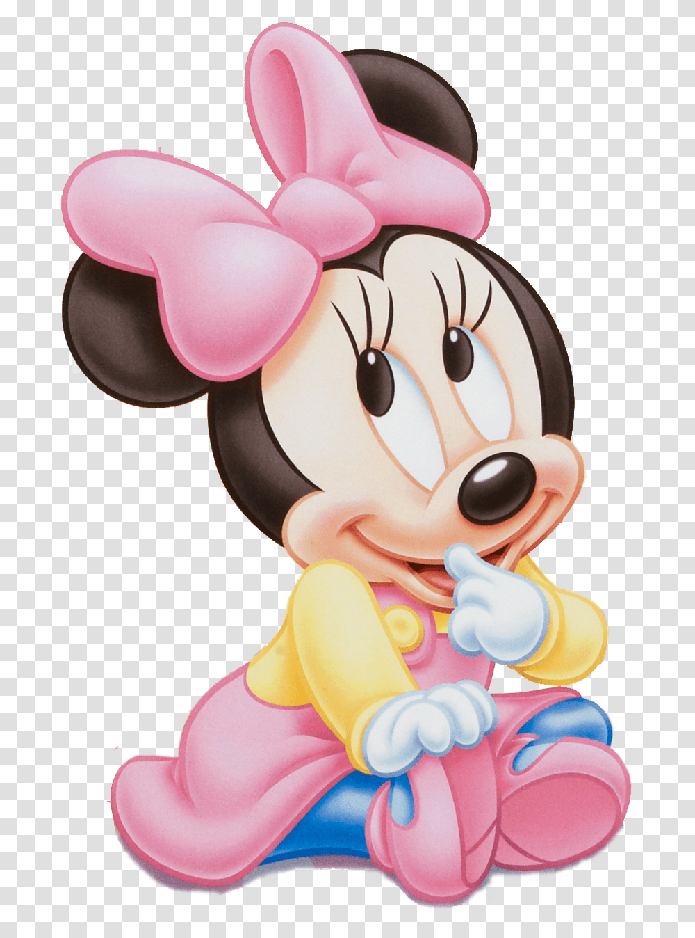 Happy Birthday Baby Minnie, Toy, Sweets, Food, Confectionery Transparent Png