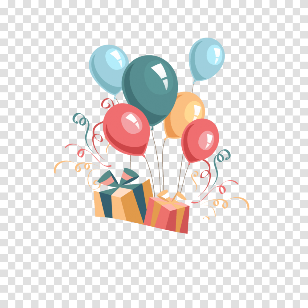 Happy Birthday Background Free Download Vector, Balloon Transparent Png