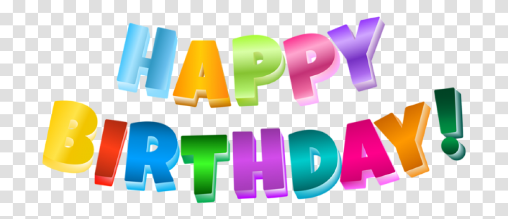 Happy Birthday Background, Number, Word Transparent Png