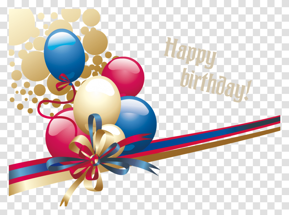 Happy Birthday Backgrounds Free Clip Art Happy Birthday Vector Free, Balloon, Graphics Transparent Png