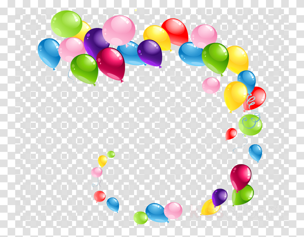 Happy Birthday Balloon, Texture, Pattern Transparent Png