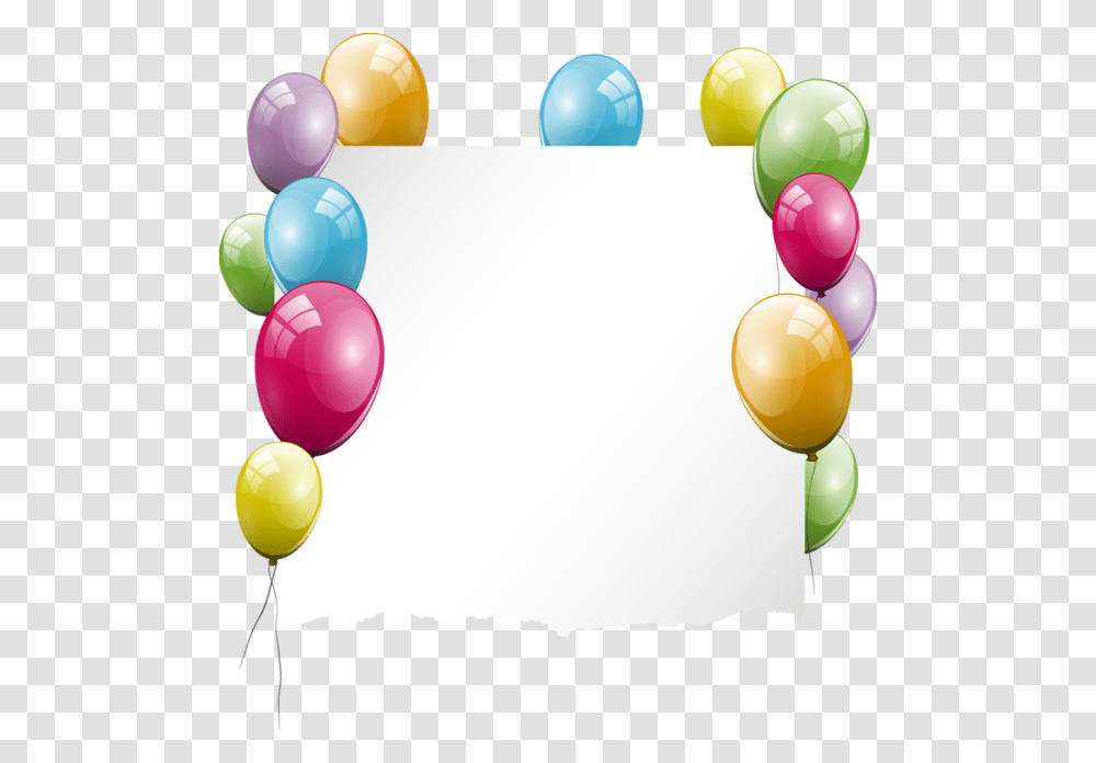 Happy Birthday Balloons Clipart Birthday Balloons Corner Frame Transparent Png