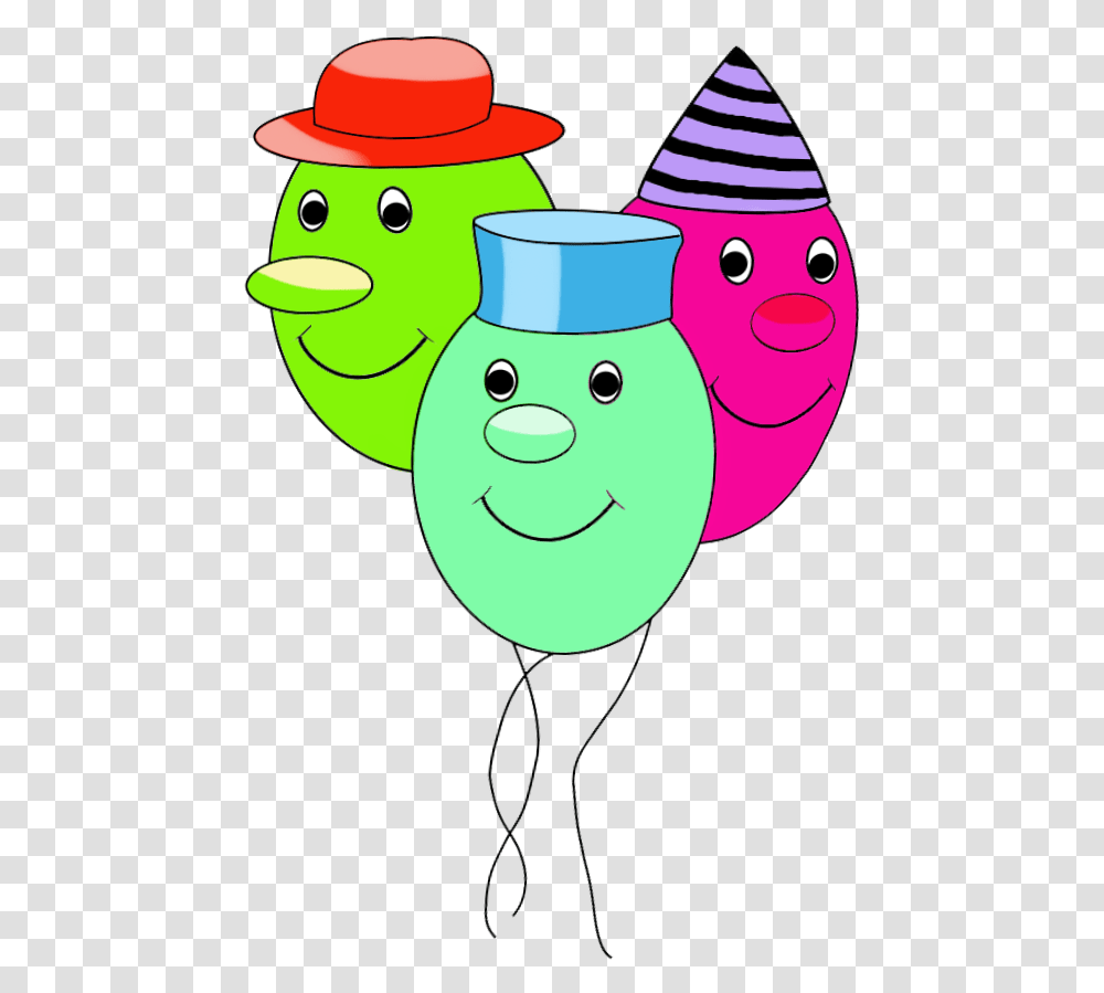 Happy Birthday Balloons Clipart Images For Birthdays, Snowman, Winter, Outdoors, Nature Transparent Png