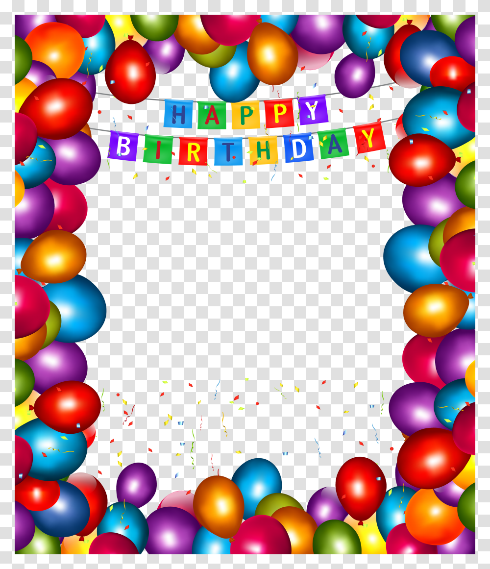 Happy Birthday Balloons Gallery Transparent Png