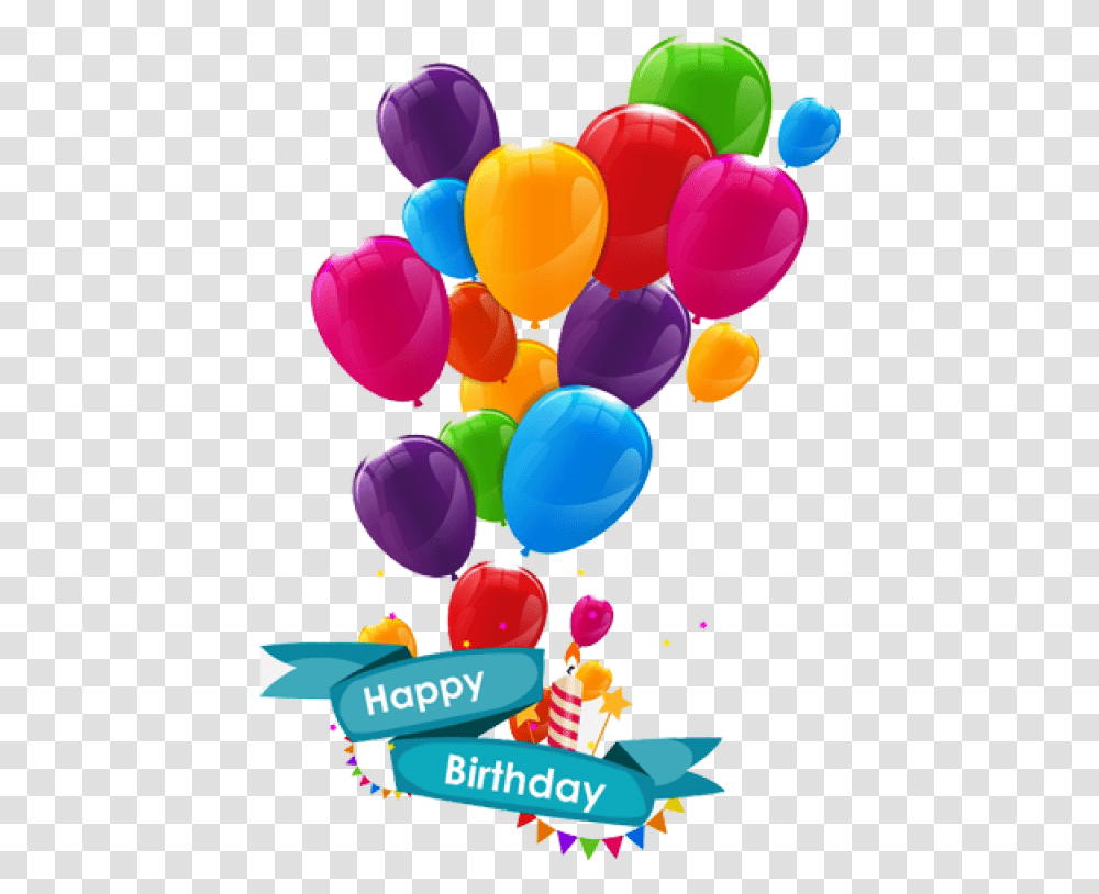 Happy Birthday Balloons Image Birthday Balloons, Cake, Dessert, Food, Icing Transparent Png