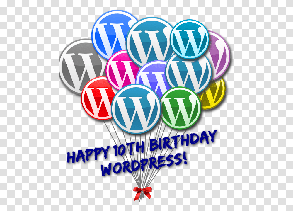 Happy Birthday Balloons Wordpress Icon 3155320 Vippng Wordpress Icon, Advertisement, Poster, Flyer, Paper Transparent Png