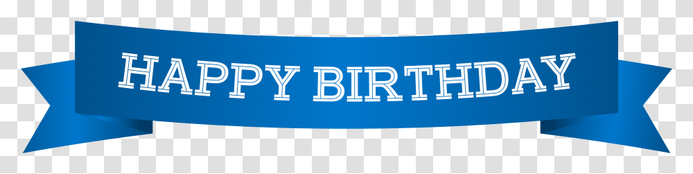 Happy Birthday Banner Blue Clip Art Image Happy Birthday Banner Blue, Number, Logo Transparent Png