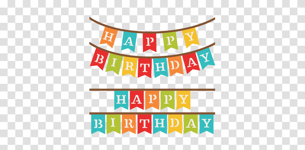 Happy Birthday Banner Clip Art, Word, Alphabet, Scoreboard Transparent Png